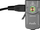 Dritë çelsash Fenix E03R V2.0, 500 lumens, USB C, gri