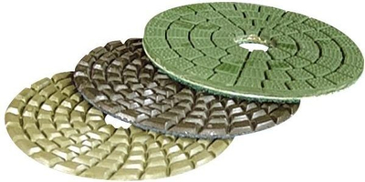 Дијамантски абразивни дискови за камен 100mm, гранулација 100, hook and loop
