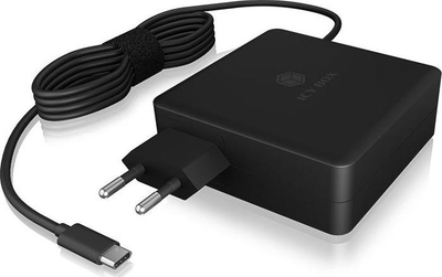 Полнач за ѕид Icy Box IB-PS101-PD, 1x USB A, Power Delivery, бел