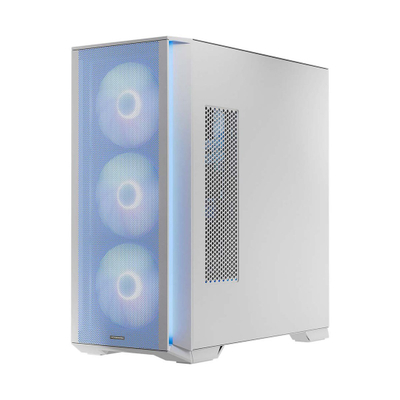 Kuti kompjuteri MODECOM HORIZON ARGB Flow, MIDI, USB 3.0, Type C, e zezë