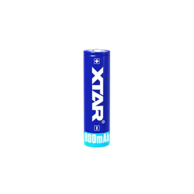 Bateri rikarikueshme Xtar 14500 AA, Li ion 3.7V, 800mAh, blu
