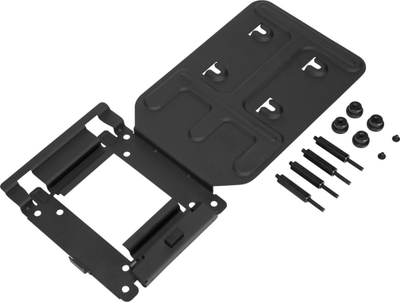 Mbajtëse VESA për docking Targus ACX003GLZ, 75 x 75 mm, 100 x 100 mm, e zezë