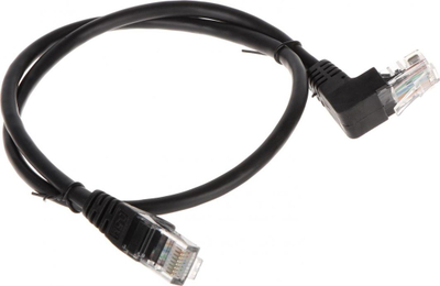 Kabllo rrjeti Patchcord RJ45 0.5 PK B, UTP Cat 5e, 0.5m, e zezë