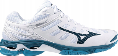 Atlete volejbolli Mizuno Wave Voltage V1GA2160, meshkuj, numri 44, të bardha