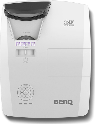 Projektor BenQ MW855UST+, 3500 ANSI Lumens, WXGA DLP, i bardhë