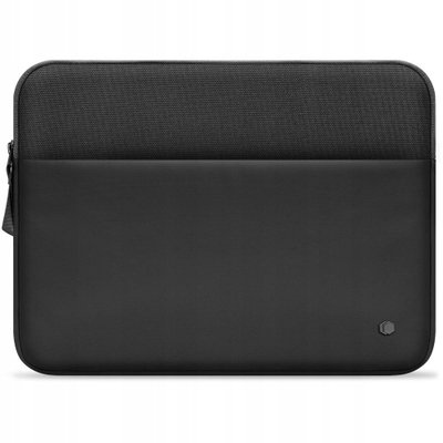 Çantë laptopi Tech-Protect Sleeve, 13-14", me xhep përpara, e zezë