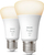 Set llamba të zgjuara Philips Hue E27, 9W, Bluetooth, dritë e bardhë