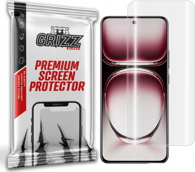 Fletë mbrojtëse ekrani Grizz Hydrogel për Oppo Reno 12 Pro, transparente