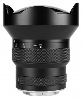 Објектив AstrHori 12mm F2.8 Fisheye, за Nikon Z, ултра широк, црн