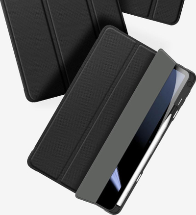 Këllëf tablet Dux Ducis Toby për Oppo Pad, me kapak Smart Case, me mbajtëse stylus, i zi