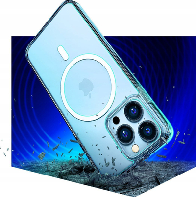 Mbulesë 3mk MagCase për Apple iPhone 16 Pro, transparente, përputhet me MagSafe