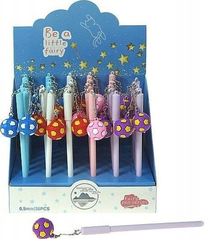 Set stilolapsa me bojë xhel Platinet Fairy Pen, 0.5mm, 36 copë, ngjyra pastel