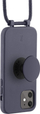 Mbrojtëse telefoni Just Elegance PopGrip për iPhone 11 XR, TPU, me varëse, lejla