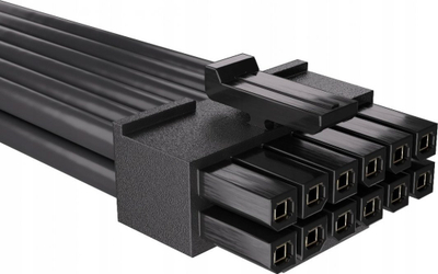 Kabllo Endorfy 12-pin - PCIe 6-pin x2, 0.6m, e zezë