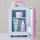 Frigorifer kozmetik Fluff Pink, mini, 40W, rozë