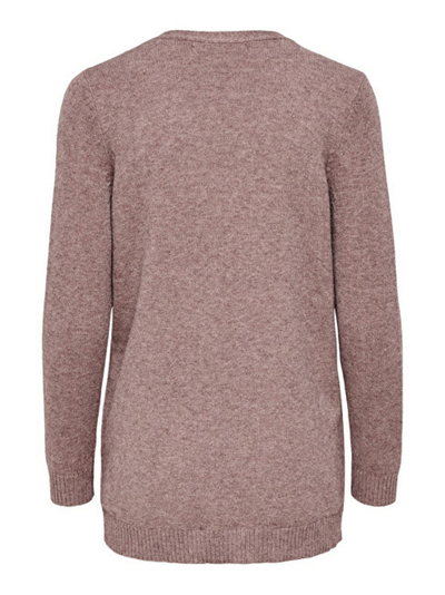 Triko ONLY ONLLESLY 15174274 Rose Brown W. MELANGE