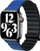 Каишка за рака Beline за Apple Watch Magnetic Pro, 38/40/41mm, кожа и силикон, црна сина