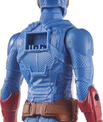 Figurë aksioni Hasbro Marvel Captain America Blast Gear, 30cm, shumëngjyrëshe