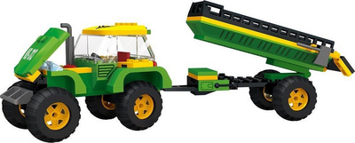 Lodër Klocki BLOCKI MyFarm, traktor me rimorkio