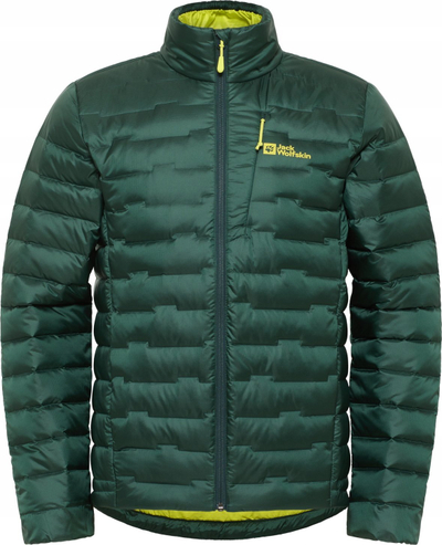 Jakne dimri Jack Wolfskin Passamani Down M, për meshkuj, me pupla, e gjelbër