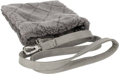Çantë shpine Starpak Plush Bag, pelush, e gri