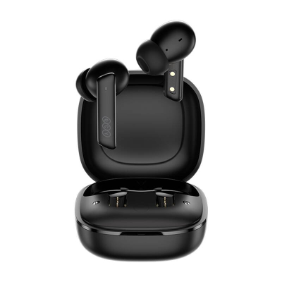 Kufje pa kabëll QCY MeloBuds ANC, Bluetooth 5.2, heqje zhurme 40dB, të zeza
