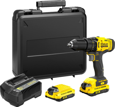 Makineri kaçavidë Stanley Fatmax SFMCD700C2K-QW, 18V, 1.5Ah Li-Ion, verdh e zez