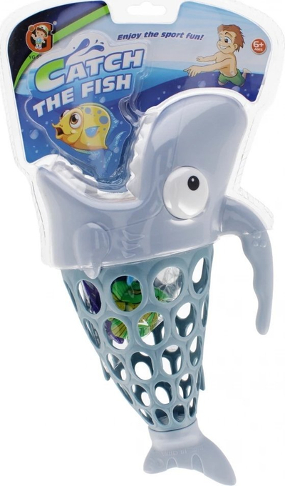 Lojë me uj Game Fishes Shark 532273 Mega Creative, set me 6 peshq për banjo, me bojra të ndryshme