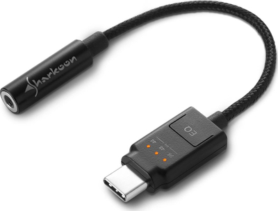 Kartë zanore Sharkoon Mobile DAC, e zezë