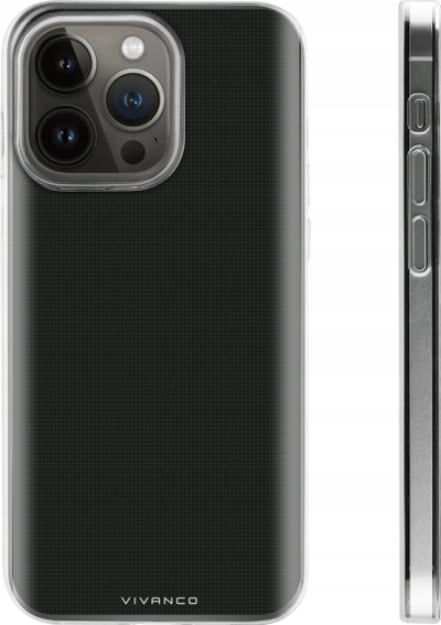 Këllëf telefoni Vivanco Super Slim për iPhone 14 Pro Max, TPU, transparent