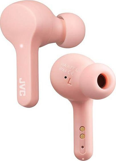 Kufje pa tela JVC HA-A7T, Bluetooth, IPX4, rozë
