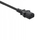 Kabllo zgjatuese Qoltec IEC C13 C14, 1.5m, 3x1.0mm², e zezë