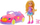 Set lodër Barbie Chelsea, makinë kabrio arushi, me kukull