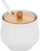 Enë sheqeri KITCHEN&amp;GO, 340 ml, porcelan, e bardhë