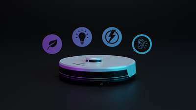Fshesë me vakuum Tesla Smart Robot Laser