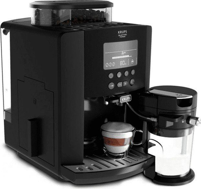 Makinë kafeje Krups, Arabica Latte EA819N, e zezë