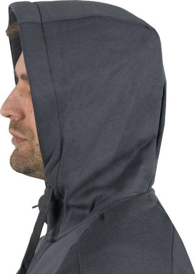 Bluzë me kapuç Helikon Tex Urban Tactical Hoodie Lite, e hollë, me zinxhir përpara, gri