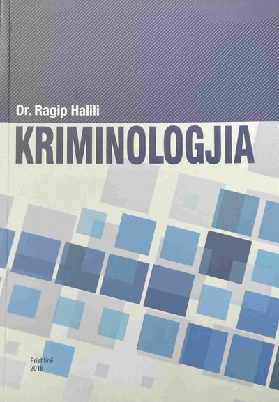 Kriminologjia Ragip Halili - Ragip Halili
