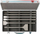 Set dleta Makita D-42488, SDS Max, 6 copë, gri