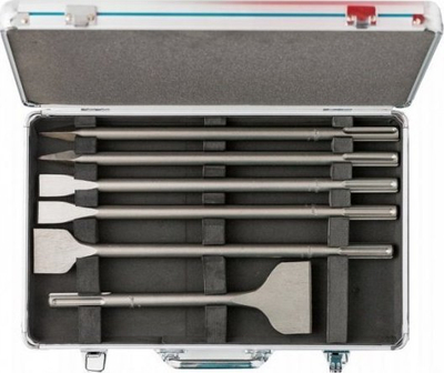 Set dleta Makita D-42488, SDS Max, 6 copë, gri
