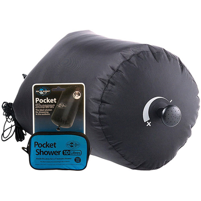 Dush portativ Sea To Summit Pocket Shower, 10L, najlon 70D, i zi