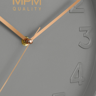 Orë muri MPM Quality Simplicity I - C E01.4155.92, e hirtë