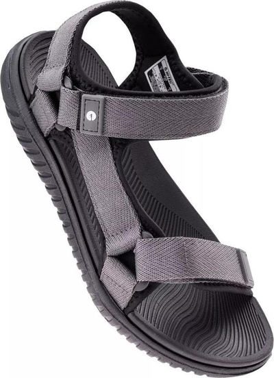 Sandale fëmijësh Hi-Tec Apodis Teen Jr, EVA, me velcro, gri