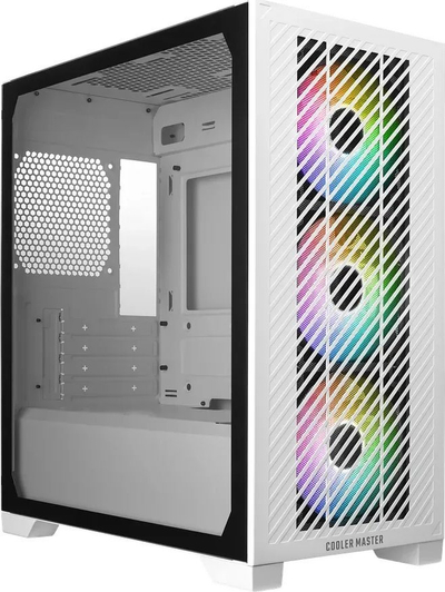 Kullë kompjuteri Cooler Master Elite 301, mini tower, ARGB, e bardhë