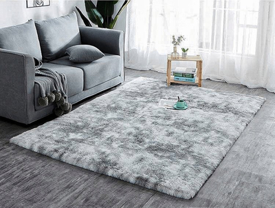 Tapet Shaggy Ombre Thick Soft Plush, 200x260 cm, shumëngjyrësh