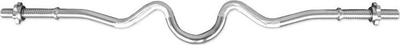 Dorezë e lakuar për shtangë Master Strongly Curved Bar 120 cm, çelik i kromuar