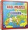 Puzzle gjeografik GeoPuzzle Europe, 30 pjesë, edukativ, shumëngjyrësh