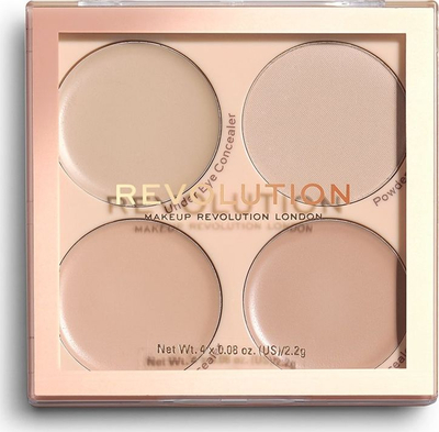 Paletë korrektuesi Makeup Revolution Matte Base C1-C4