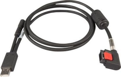Kabllo USB karikimi Zebra CBL-NGWT-USBCHG-01, për terminale të veshshme, e zezë