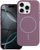 Капак за телефон OEM Glossy Mag Cover за iPhone 16, компатибилен со MagSafe, пластика PC, виолетова
